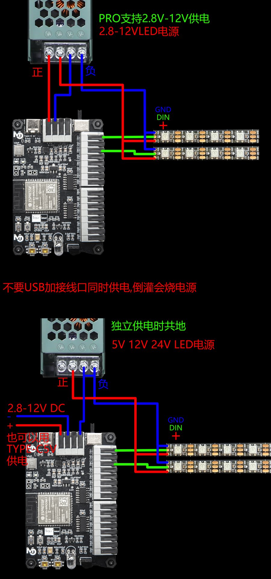 PRO版供电接线